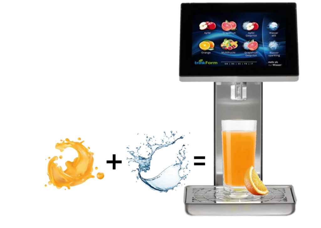 Startseite NEU Broschuere Seite 7 Grafik Wasser Geschmack mit Getraenkeautomat V5